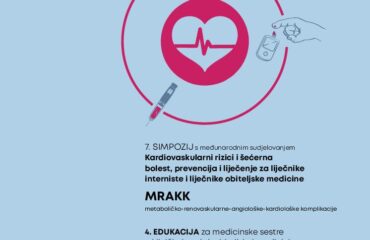 Kardiovaskularni rizici i šećerna bolest – 16. i 17. listopad 2026.