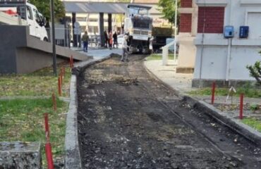 Rekonstrukcija prometnice unutar bolničkog kompleksa